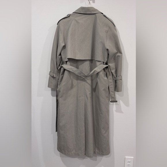 Vintage London Fog Trench Coat Jacket Size 12 Regular - Picture 7 of 12